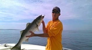 Maine Striped Bass Fishing