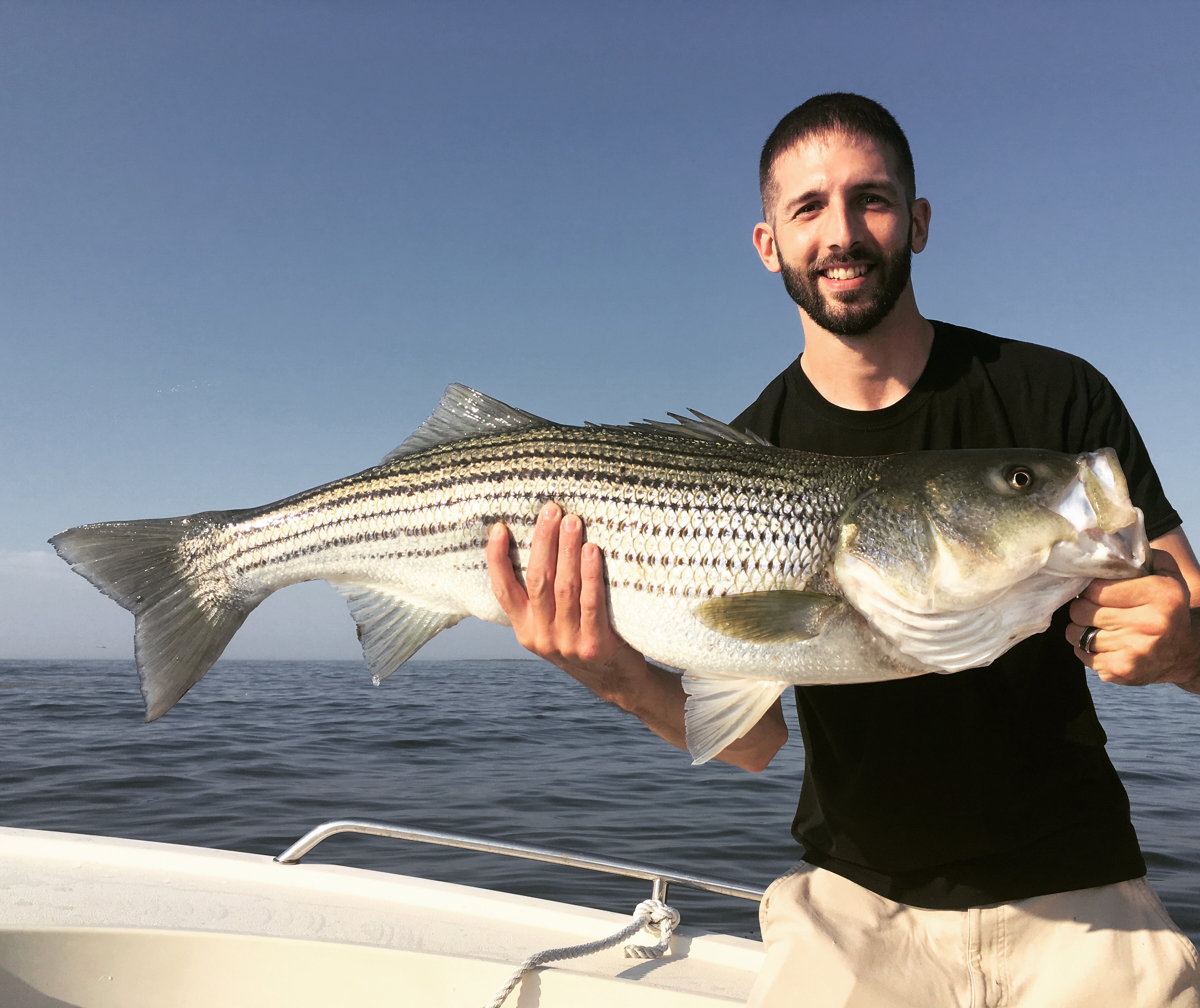 Portland Maine Fishing Charters for Striped Bass and Mackerel